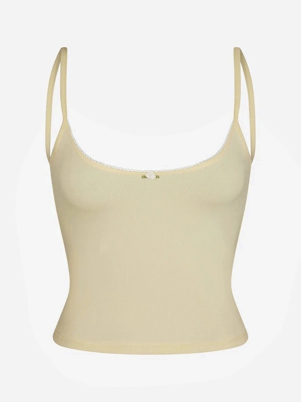 Rat Boi Scoop Back Cami in Butter, Basics Yellow Size Small Like New